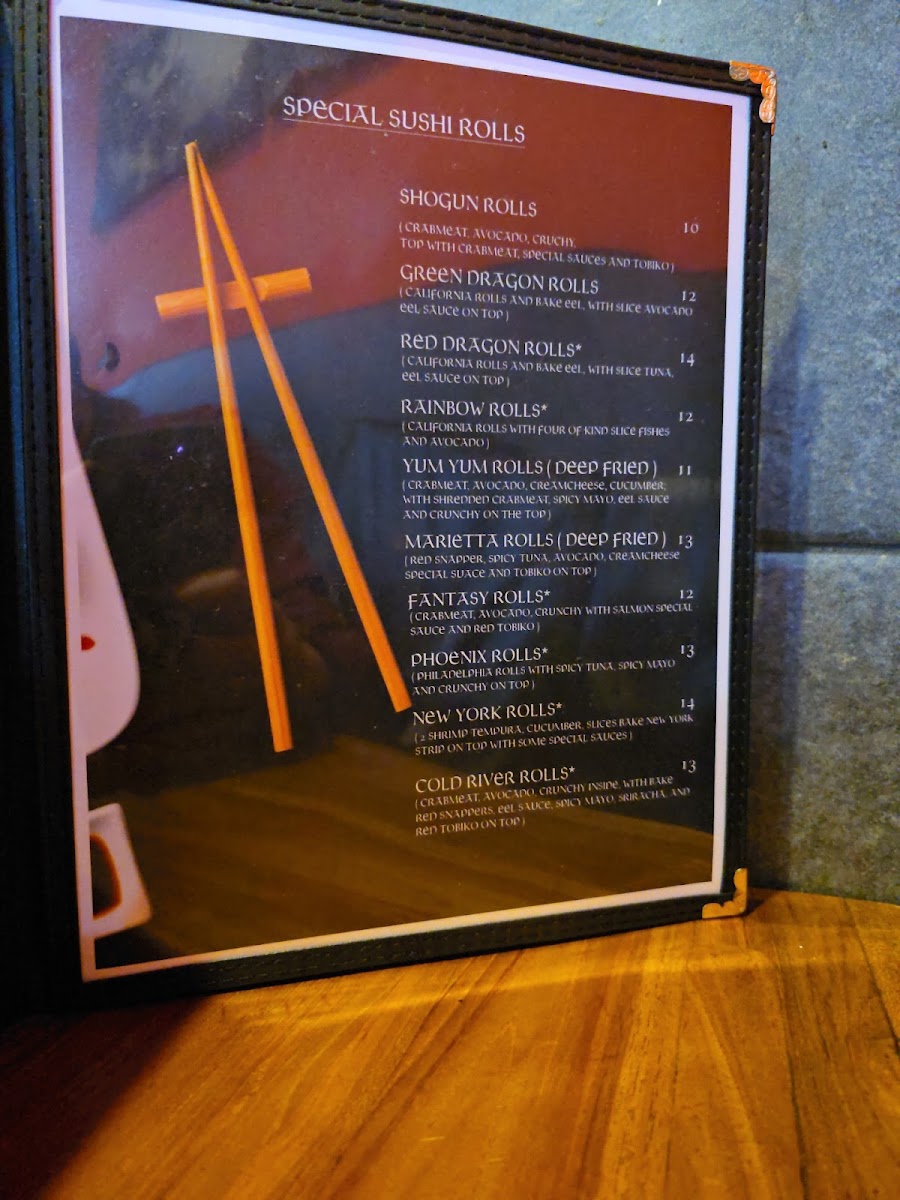 Shogun Sushi & Hibachi Menu - Image 2